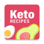 keto recipes : keto diet app android application logo